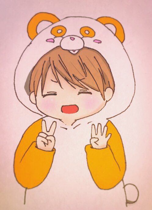 やまちゃん در توییتر かいてみたっ ちなみにえ パンダの着ぐるみ着てます笑 a かいてみた Nissy 絵描きさんと繋がりたい