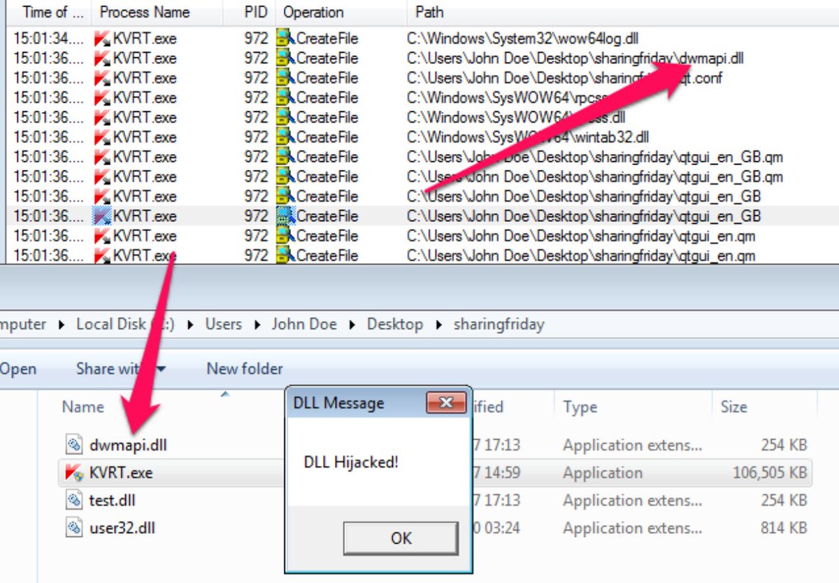 0x4ndr3's tweet image. Having fun w #DLLHijacking On to DLL proxy now...