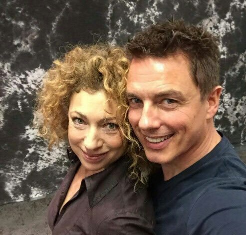 A very happy birthday to Alex Kingston and John Barrowman aka the amazing River Song and Jack Harkness!! 