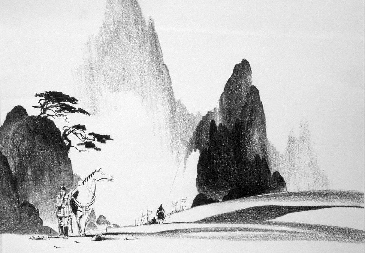 Tohad On Twitter Concept Art From Mulan By Alex Nino 1998 Walt Disney Pictures alex nino 1998 walt disney pictures