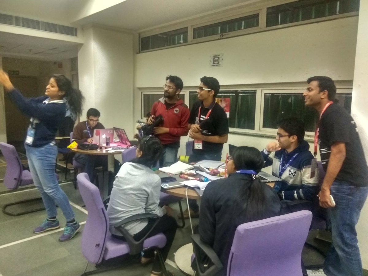 raivikrant1's tweet photo. Hacking and fun over loaded @latticein @CAMTechMGH @raivikrant1 @mssanjanam @Jugaadathon @sahil0803 @IIITDelhi @bsoura https://t.co/IkQVFZTQqg