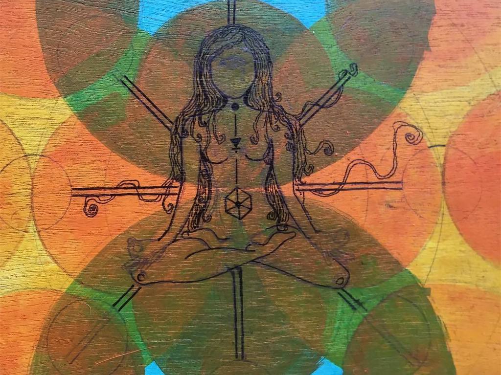 @swayatra_ankita_trivedi working on something new @vaayuvision . She'll be exhibiting all … ift.tt/2mMnCem