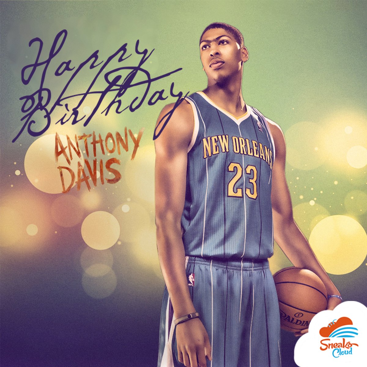2017 NBA All-Star final maç nda 52 say atarak Wilt Chamberlain in rekorunu k ran  Anthony Davis, Happy Birthday! 
