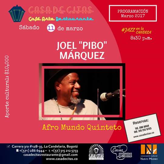 joelpibomarquez's tweet photo. ATENCIÓN ESTA #NOCHE NOS VEMOS EN #CASADECITAS #AFROMUNDO EN #QUINTETO https://t.co/phRlmkQNj6