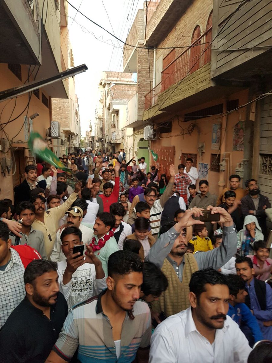 mrsshaziasohail's tweet photo. Leading a huge youth rally in #Gujranwala accompanied with Peer Farid #MPA #PP95 https://t.co/bi57lCWLuE