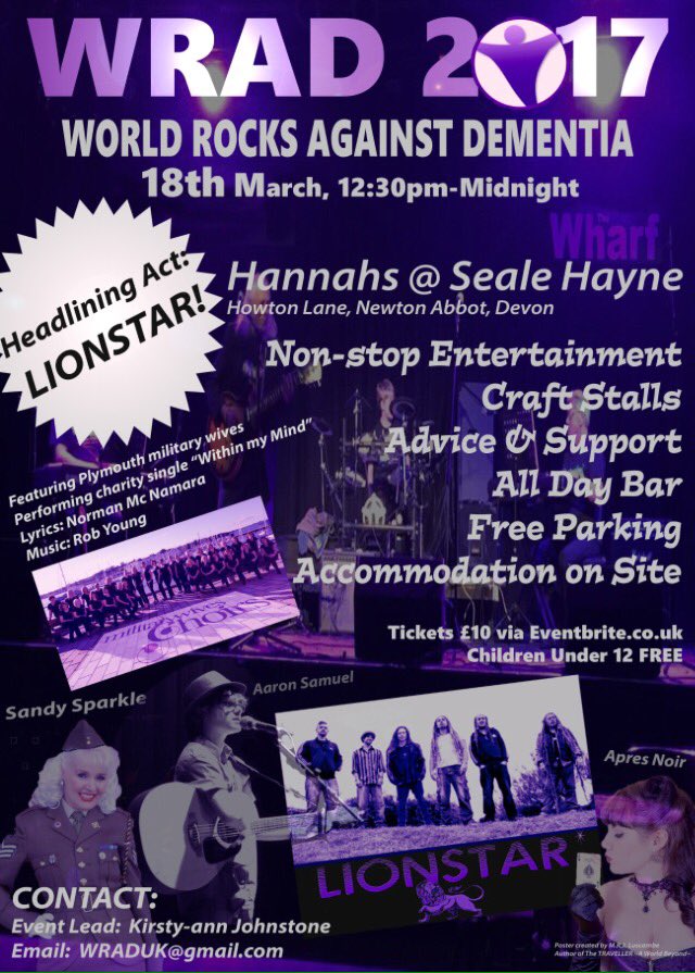 Thank you to <a href="/shazmnelson/">Heart of Torbay</a> follow her kind donation to #Rockdementia17