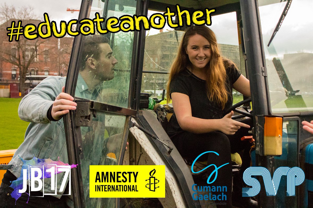 JailbreakHQ's tweet photo. Seo an dúshlan carthanachta atá ag VDP i mblianna! #EducateAnother Ná déan dearmad faoi na dúshlán seo! #Éalú #TáAnRásArSiúl #JB17 https://t.co/eErM0wxfXU