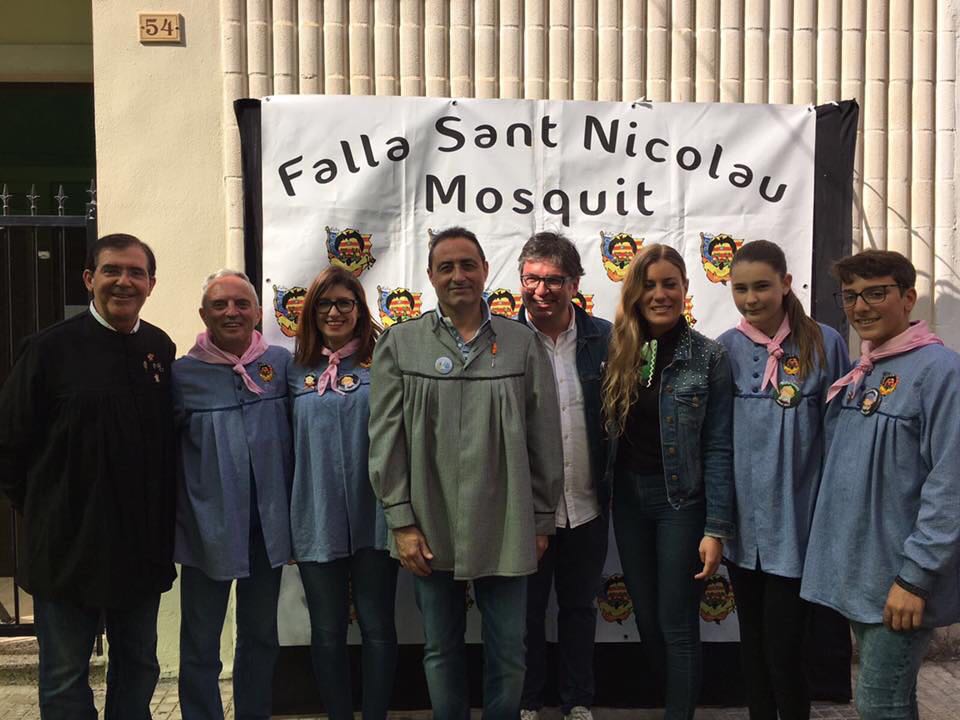 NNGGGandia's tweet image. La Secretaria General de @NNGGGandia, @Alfrasfa, ha asistido al tradicional puchero de la @FallaMosquit. #SomPatrimomi #FallesGandia