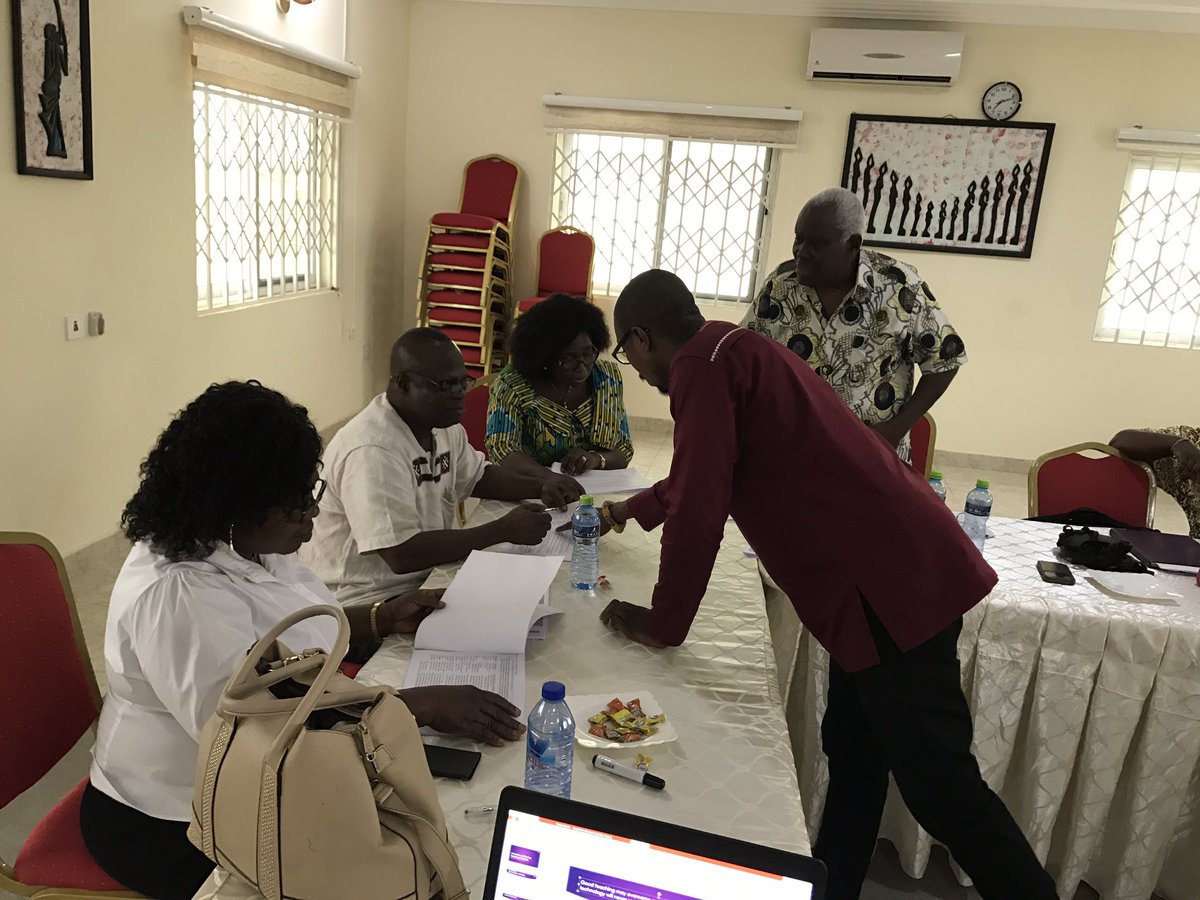 MiraculeDG's tweet photo. Directors of NTC and CRDD of MOE/GES called on the numeracy syllabus review panel. @STS_Intl @TTELGhana @dkmereku @edu_match #USAIDLearning https://t.co/M8P36SxBrc