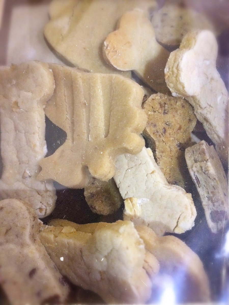 #Dogs get the winter blues too. Cheer 'em up with some #dogtreats! Find us @ the Cannery #Penticton from 10-2pm today🐶🐾 #shoplocal #okanagan