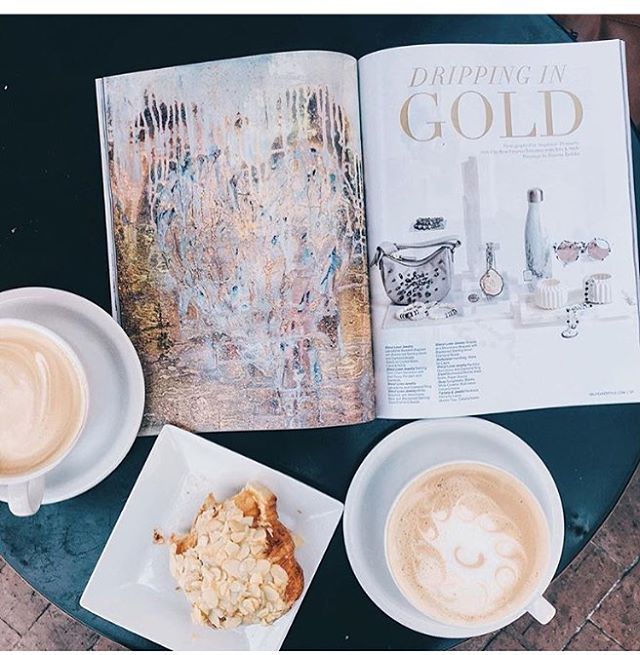 Dripping In Gold? Yes, please! Check out our jewelry in this magazine! Can you spot our piece?  repost: <a href="/thefemalewarhol/">THE FEMALE</a> 📸: <a href="/sblifeandstyle/">SB Life & Style</a>