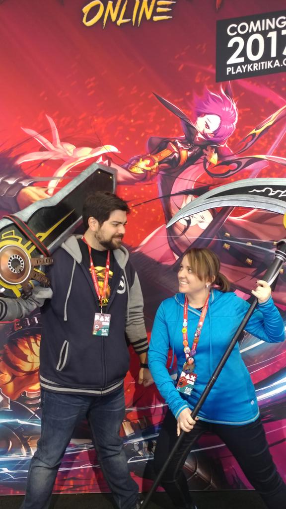 BGEssentials's tweet image. #kritika at #paxeast was great!