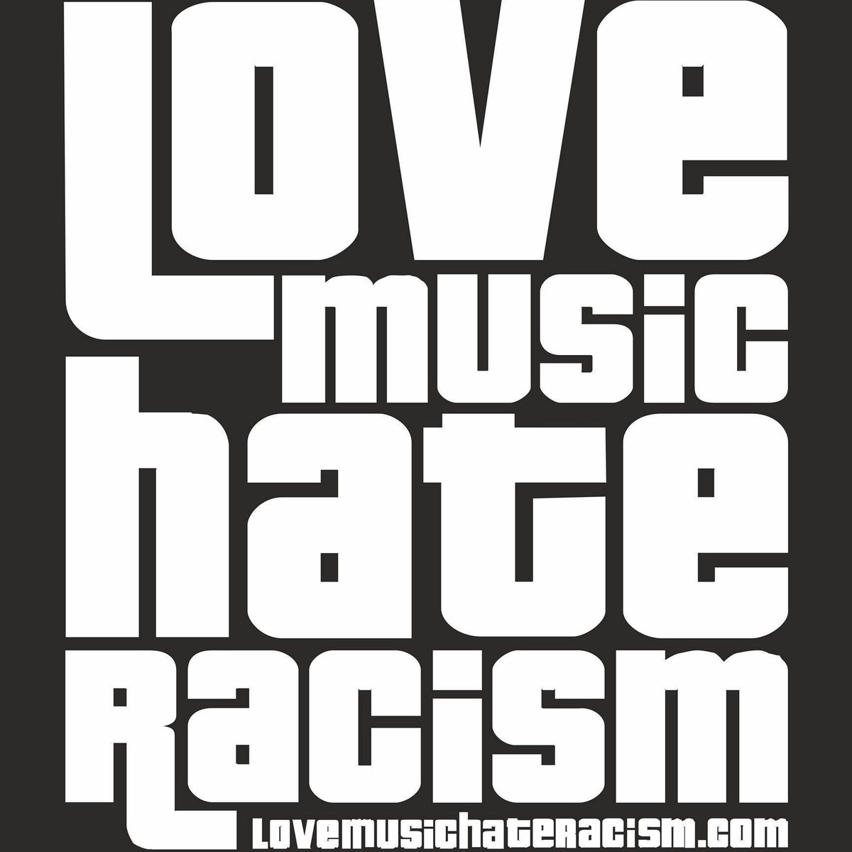 LoveMusic HateRacism tweet media