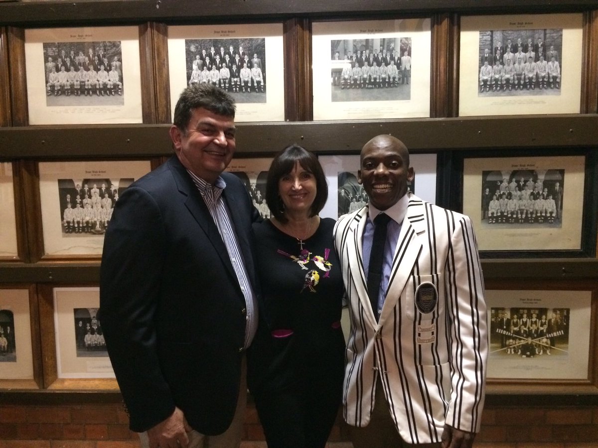 Our thanks to Headmaster Dempsey and his wife and our special guest of honour <a href="/OwenMvimbi/">Lonwabo Owen Mvimbi</a> for joining us at the first team capping dinner