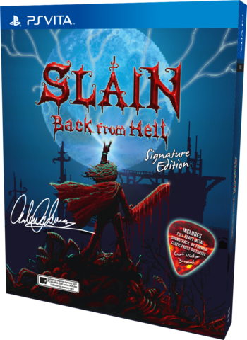 JRico_32's tweet photo. Just ordered #SlainBFH SigEd. for the #PSVita. Thanks for making this happen! @MrAwolf @SlainWBG @SigEditionGames ๐ค๐ฝ https://t.co/kLtsY3pqyU https://t.co/SiDVYmpFYr
