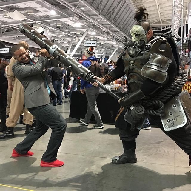 @ForHonorGame @the_darklorde @emilegauthier @MrPope Pax East 2017 and For H...