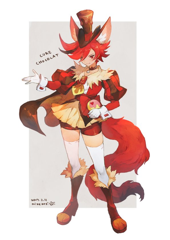 ファン絵描いてしまった ショコラァァァ みけぼしのイラスト ファン絵描いてしまった ショコラァァァ みけぼしのイラスト