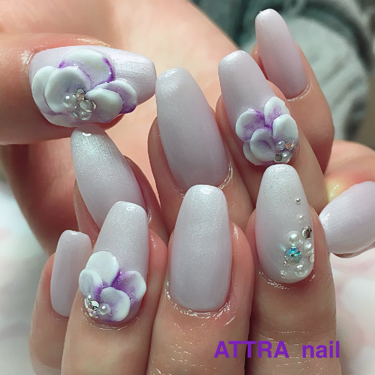 Attra Nail 倉敷ネイルサロン در توییتر お花柄 Attranail アトラネイル 倉敷ネイル 倉敷ネイルサロン エアブラシ 岡山ネイル 岡山ネイルサロン 春ネイル 花柄ネイル 3dネイル 大人ネイル ビジューネイル フラワーネイル カワイイ