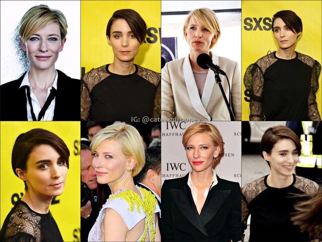 cateandrooney's tweet photo. #kindredspirits #sharedaesthetics #wifegoals #cateblanchett #rooneymara #cateandrooney #teamcateandrooney #suckit https://t.co/44V15NNbYs