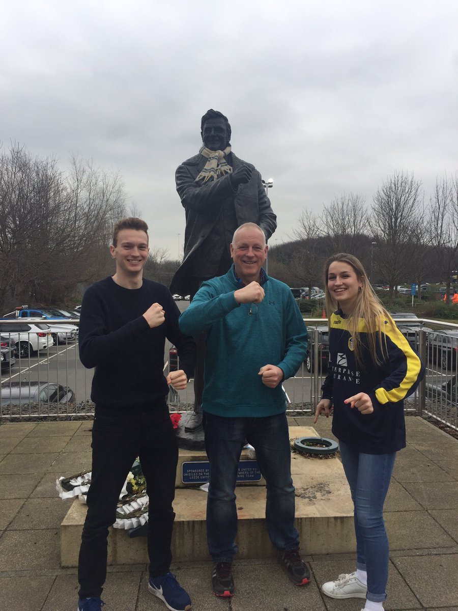 HowardKellett's tweet photo. "Side before self" Bremner "Keep fighting" Revie #lufc #MOT https://t.co/fNGVFYJInk