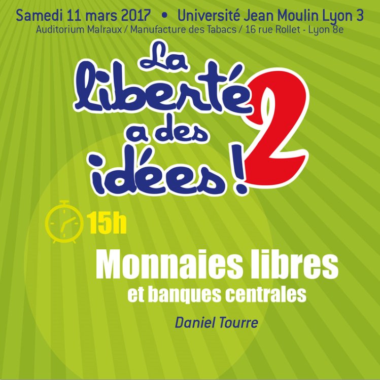 Fondapol's tweet photo. #ideeslibres Daniel Tourre intervient sur le thème "#monnaies libres et #banques centrales" https://t.co/c7Hfaurg5M