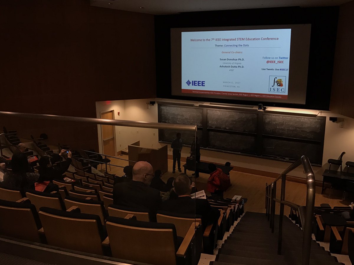 ShahnazKamberi's tweet photo. #ISEC17 about to begin. #education #STEM #PrincetonUniversity #connectingthedots https://t.co/Vsof6rOYxF