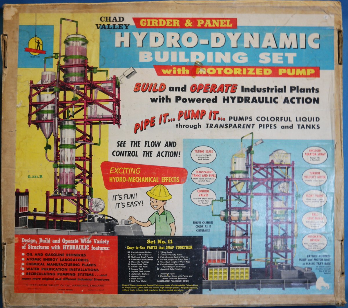 chad valley girder and panel building set
