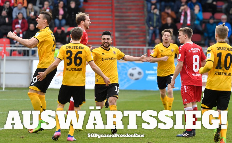 SGD_Fans's tweet image. 2:0 in Würzburg! #FWKSGD #sgd1953