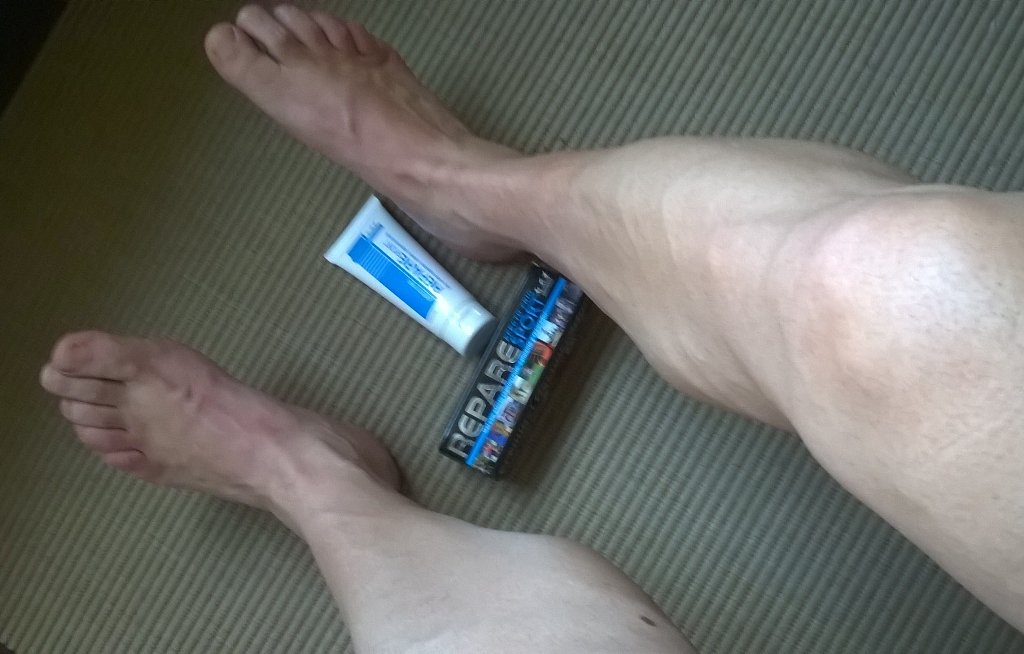 Después del entrenamiento nada como <a href="/Repare_Sport/">Repare Sport</a> #efectofrio #azul para recuperar. Mañana más #SenderismoJeringon