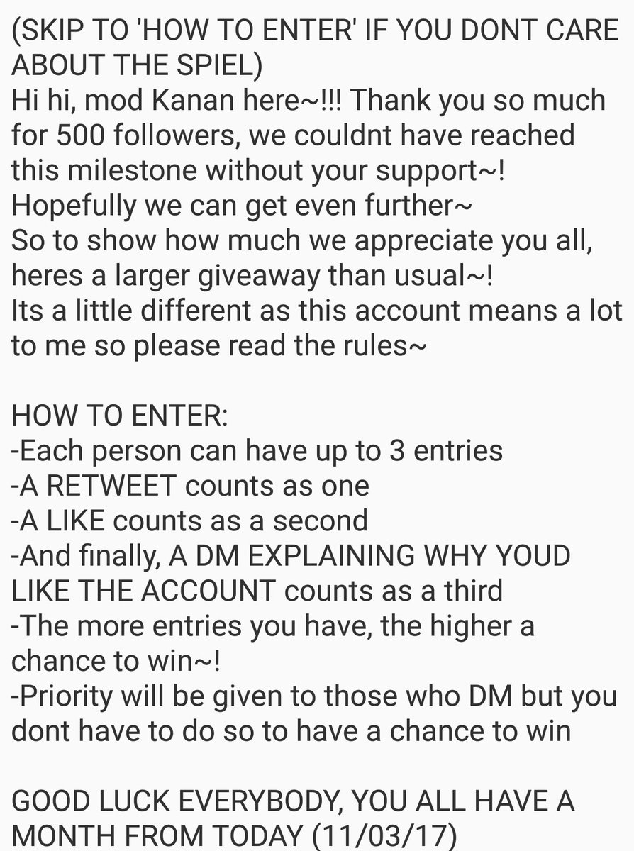 idolgiveaways's tweet image. 500 FOLLOWER GIVEAWAY~!!!!
PLEASE READ INFORMATION GIVEN TO ENTER~ Mod Kanan