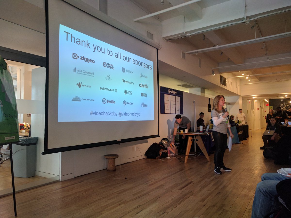 albertwenger's tweet photo. .@susandanziger kicking off the third #videohackday https://t.co/C3ydJURosW