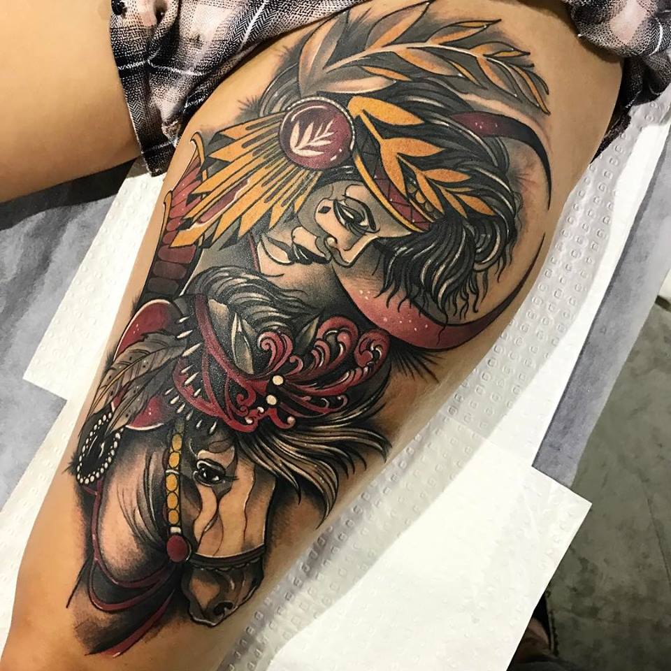 Solid tattoo work by Kade Mack Tattoos!
Join our growing community at SAVEMYINK.COM/artists