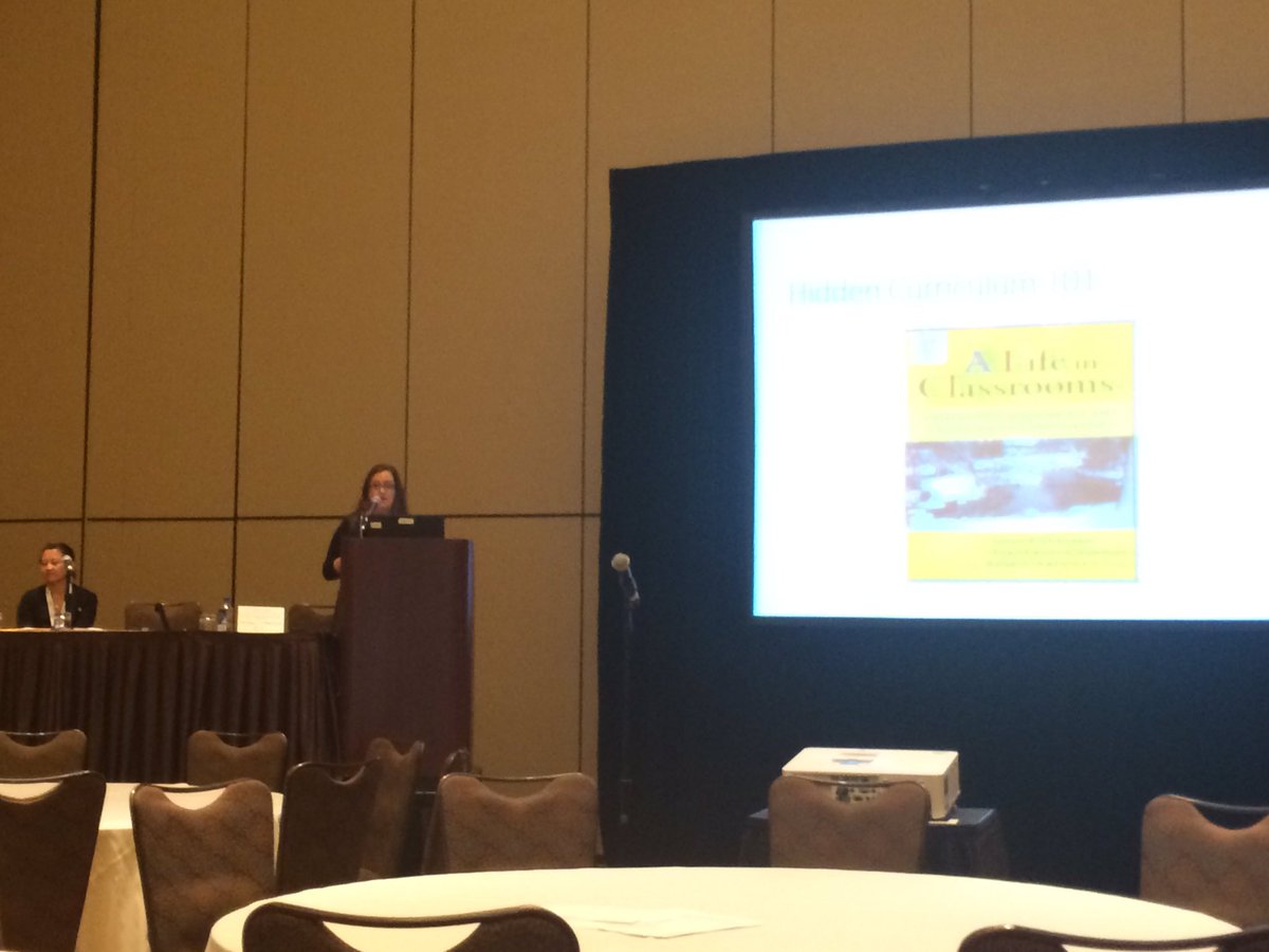 LauraTMercer's tweet photo. So excited to be hearing about #hidden #curriculum in #meded with @JillMSutton2000 and @AliceChuangMD #2017CAAM https://t.co/6ljHXa9UHK