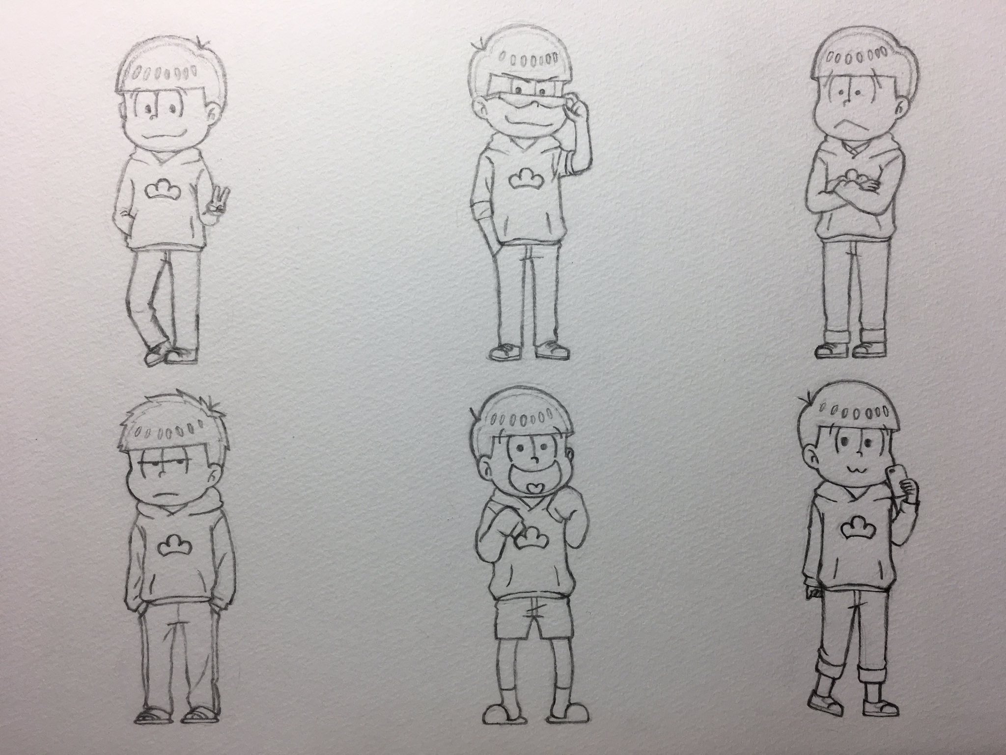 ট ইট র みーたん ツイッター初心者 イラスト これでついに全松揃いました 次はペン入れもしたいと思います おそ松さん おそ松 カラ松 チョロ松 一松 十四松 トド松 全松 イラスト ট ইট র みーたん ツイッター初心者 イラスト これでついに全松揃いました 次はペン入れもしたいと思います おそ松さん おそ松 カラ松 チョロ松 一松 十四松 トド松 全松 イラスト