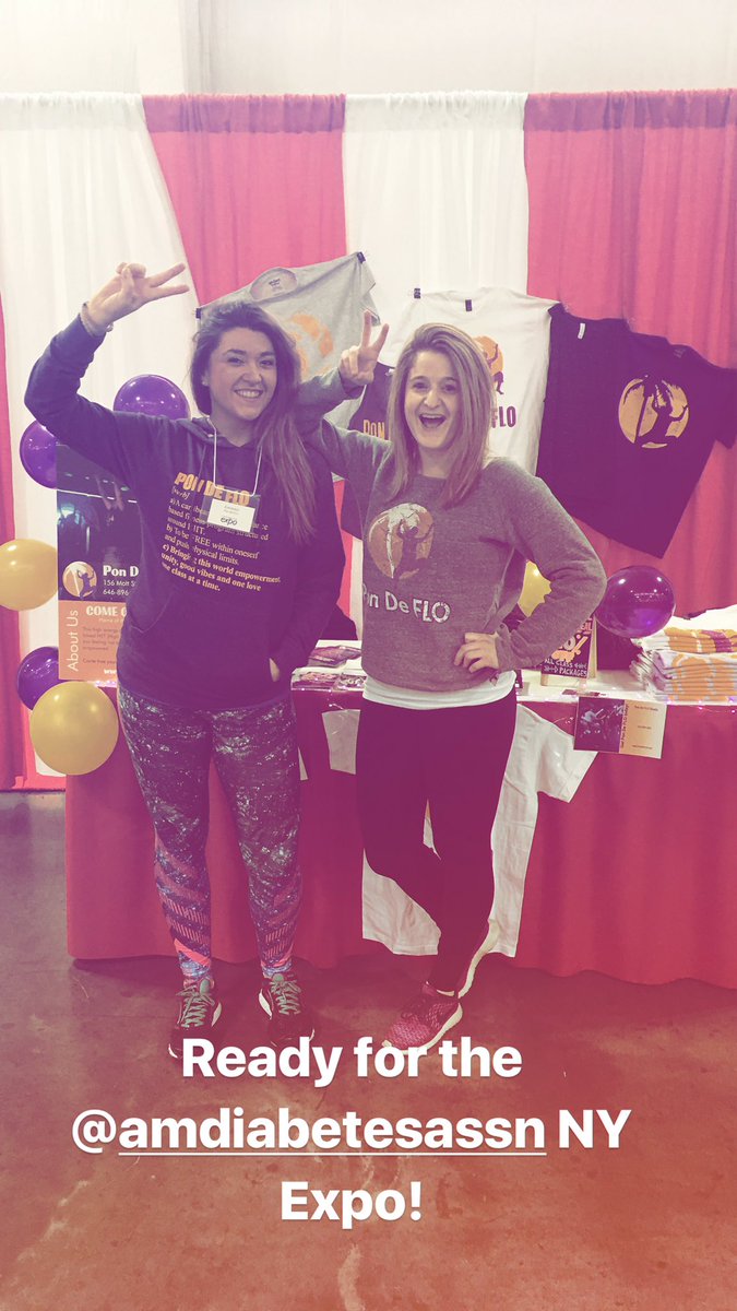 Ready for a day at the @NewYorkADA Expo! #stopdiabetes #exponyc