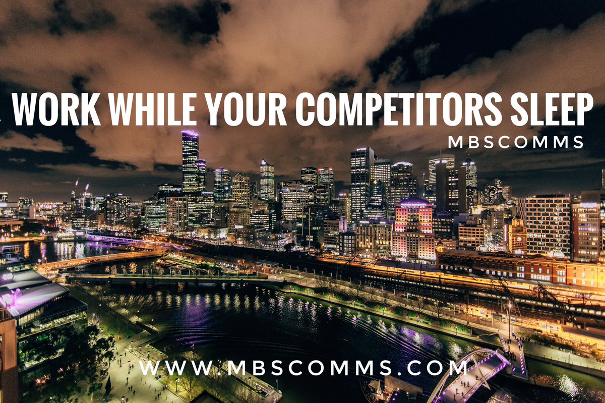 BMS_comms's tweet image. Work harder &amp;amp; smarter than your competitors. This is the winning formula. #mbscomms