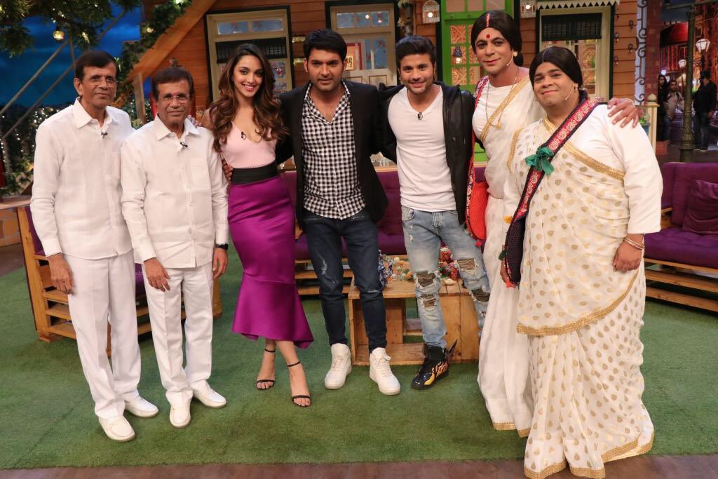 Watch #TheKapilSharmaShow tonight 9pm with @MachineTheMovie on @SonyTV @KapilSharmaK9  @Advani_Kiara #TKSS @preeti_simoes