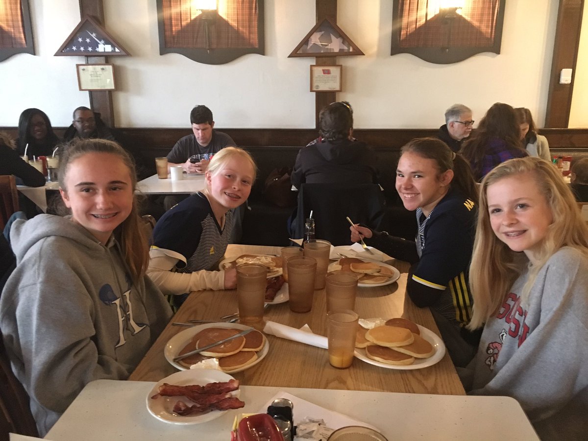 NashFCyouth's tweet photo. No games because of snow?!?!?  No worries!  Team bonding breakfast!! #NFCfamily https://t.co/8XKp6r1hVf