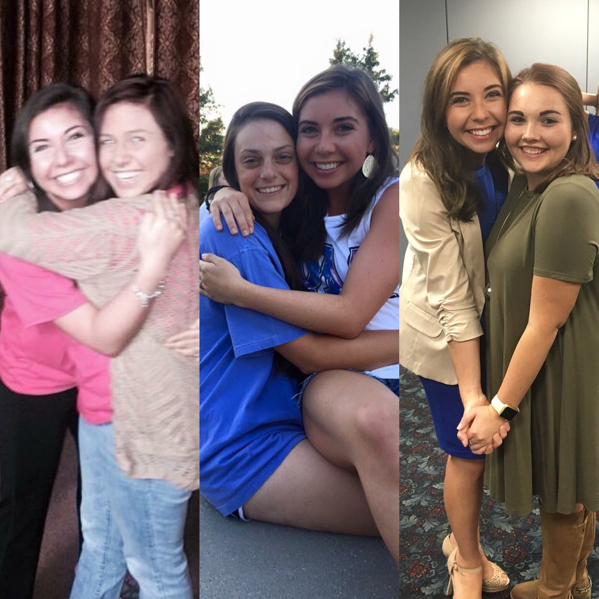 s_hillgirl's tweet photo. Happy #nationalritualweek from me &amp; my darling littles! Ritual is more beautiful having seen you 3 through your Phi process &amp; initiation. ❤️ https://t.co/2oiLaBJUX4