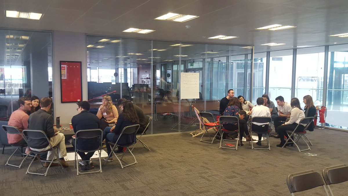 MKMKRyan's tweet photo. Brainstorming #dowelldogood for #globalgoalsforsustainabledevelopment with @CircleofYi before groups start pitching their ideas @Qualtrics https://t.co/uEzW9gVupt