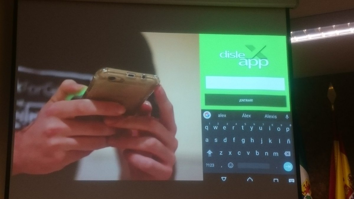 CatedraTEF_UEx's tweet image. Comienza presentando el grupo @disleXapp_HFG en #HackForGood #H4GCC