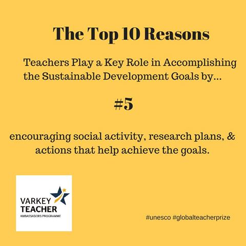 msoskil's tweet photo. Teachers make the world better. Here's another way that Ts help work toward UN SDGs. #teachersmatter #UNESCOweekED #UNESCO #teachersleading https://t.co/Uqhlj7bWCM