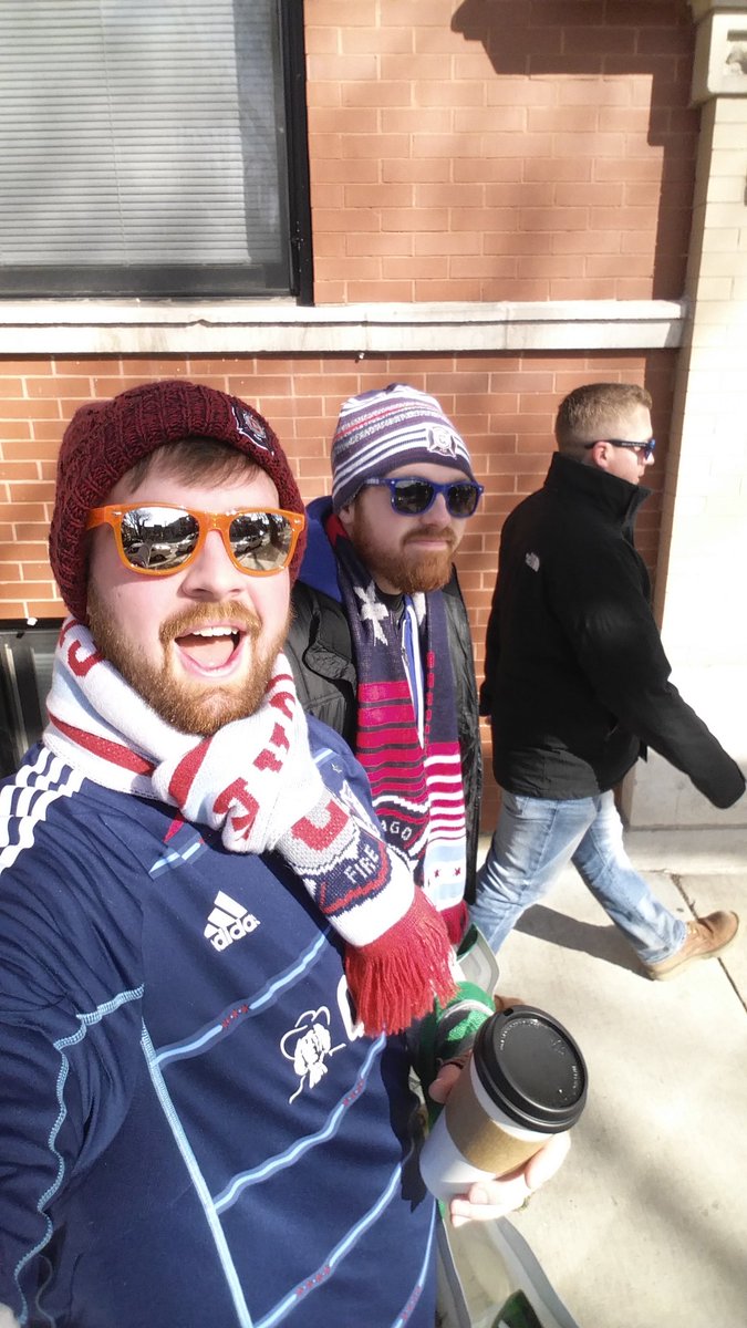 erickayerickay's tweet photo. Oh our way to the home opener. #cf97 #section8 https://t.co/j1pi2RwM3J