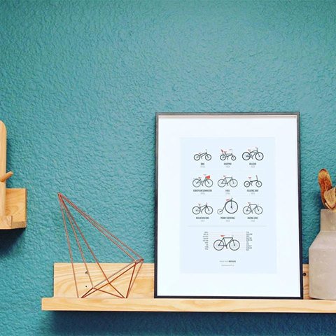 Tune in B I K E L O V E R S 🖤 This art print is for you!  upcyclestudio.com.au/art-prints #bike #bikes #bikelover #artprint #artprints