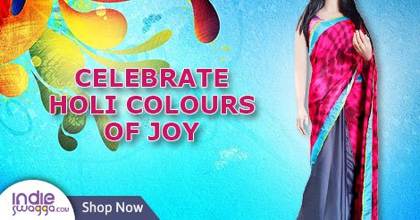 This Holi Celebrate with our Colorful Sarees collection. #ShopNow #Freeshipping #CODAvailable #FestiveSaree
indieswagga.com