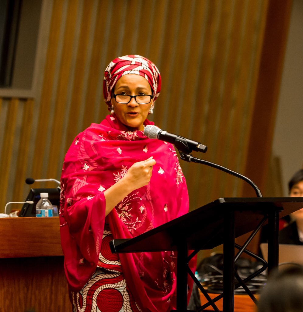 UNWOMEN4Youth's tweet photo. "Everyone has a journey, every step matters. All experiences strengthen you and others." @aminajmohammed #YouthCSW61 https://t.co/821ie6ZwlK