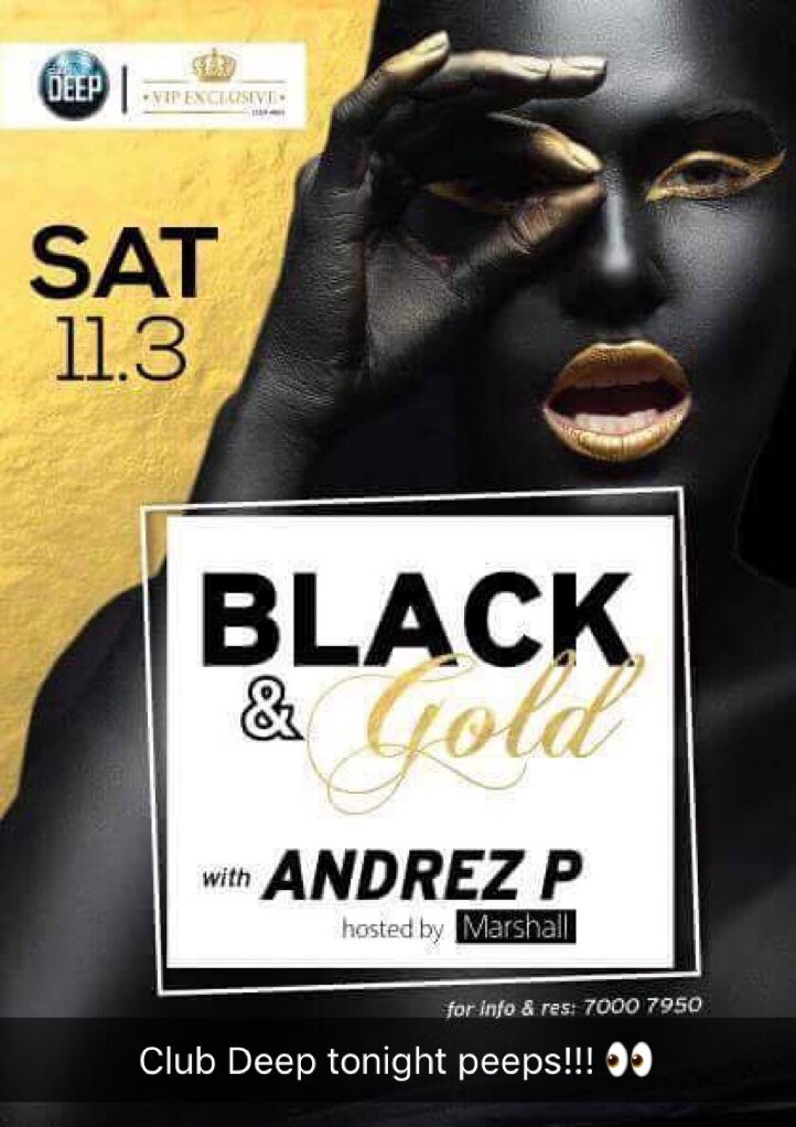 MarshallNapa's tweet image. Black n Gold Event tonight with @DjAndrezP and @MarshallNapa #cyprus #larnaca #howdeepcanyougo