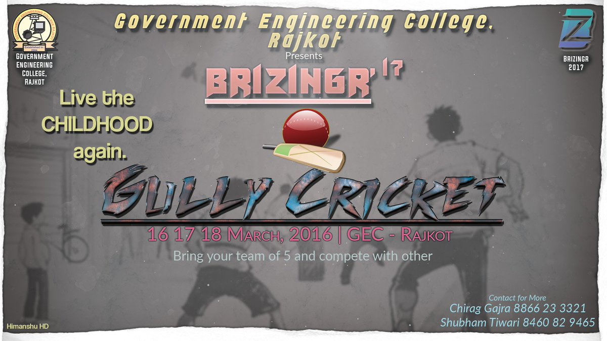 dhrangad's tweet image. The biggest technical event at #Saurastra_Region! 40+ tech &amp;amp; non tech event !!!!!! 
Very soon on 16 to 18 March
#Brizingr #GECRajkot