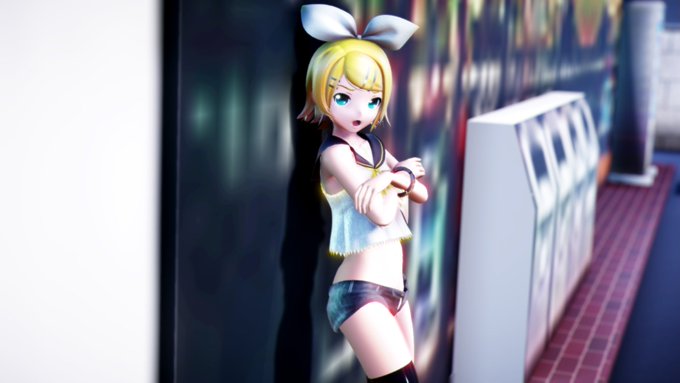 #ワンミク紳士向け
お題:時

最初は仲の悪かった俺とリンちゃん。
今ではすっかり仲良しさ! 