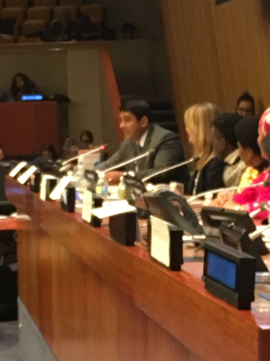 ValentinKCamano's tweet photo. CSW Youth Forum UN second annual event #YouthCSW61 #Youth4GenderEquality #Women https://t.co/wsxI7emznM